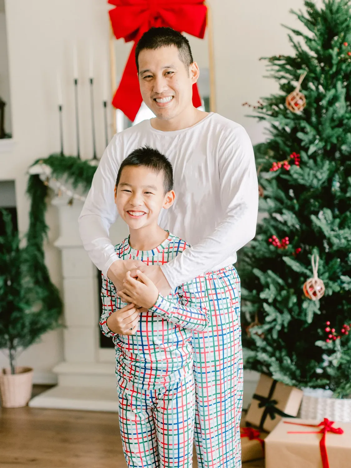 Mary Square Family Plaid Mens PJ Pants