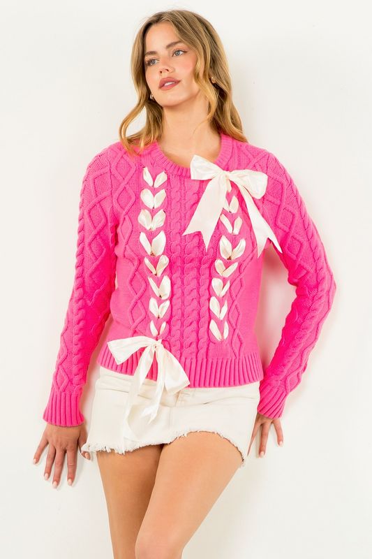 Braids &amp; Bows Sweater