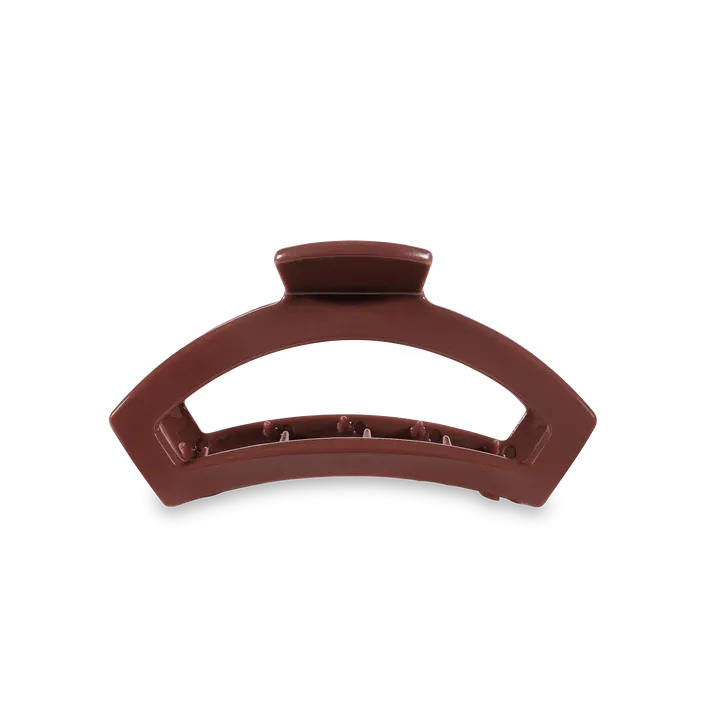 TeleTies Open Hair Clip - Nutmeg Tiny
