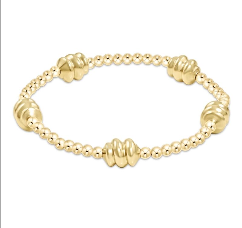 enewton Extends Admire Gold 3mm Bead Bracelet - Gold