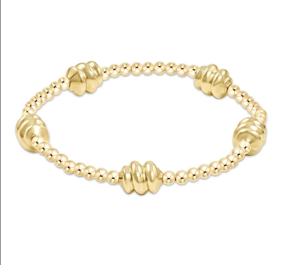 enewton Admire Gold 3mm Bead Bracelet - Gold