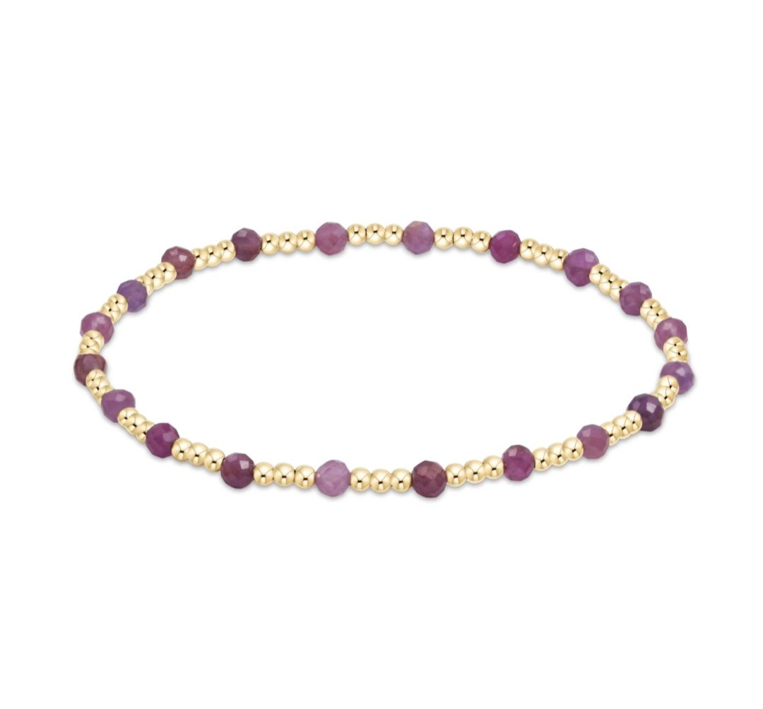 enewton Gemstone Gold Sincerity Pattern 2mm Brace.