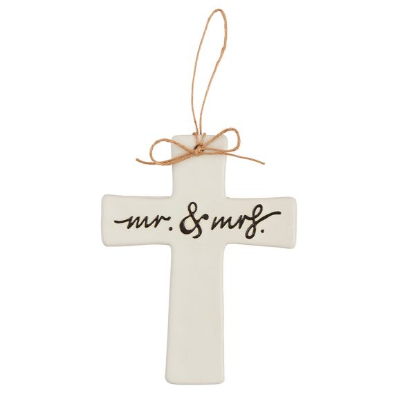 Mud Pie Wedding Cross 4x6