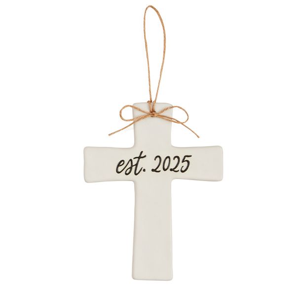 Mud Pie Wedding Cross 4x6