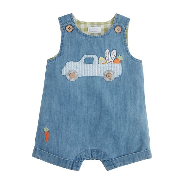 Mud Pie Denim Easter Jon Jon