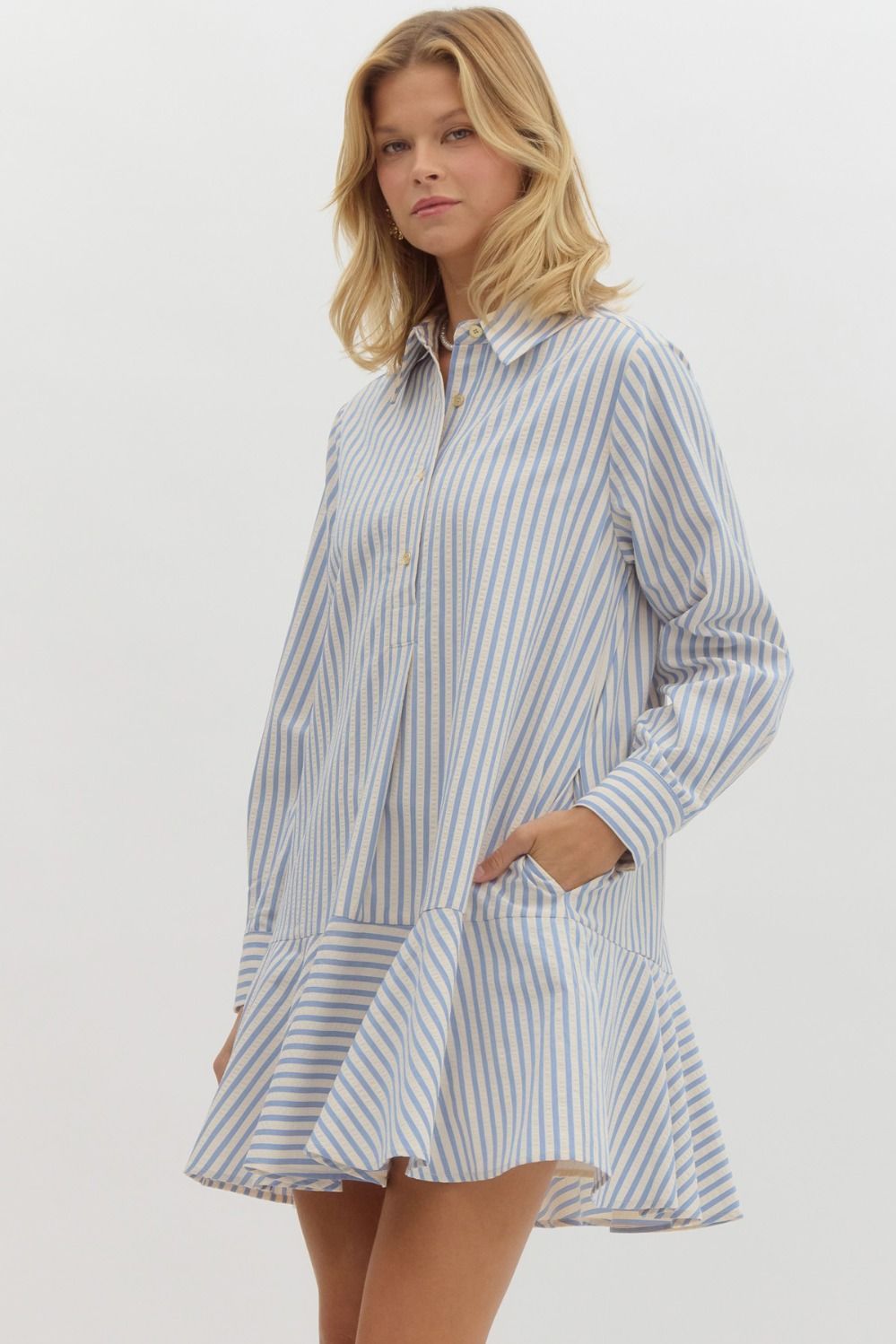 Different Views Striped Dress