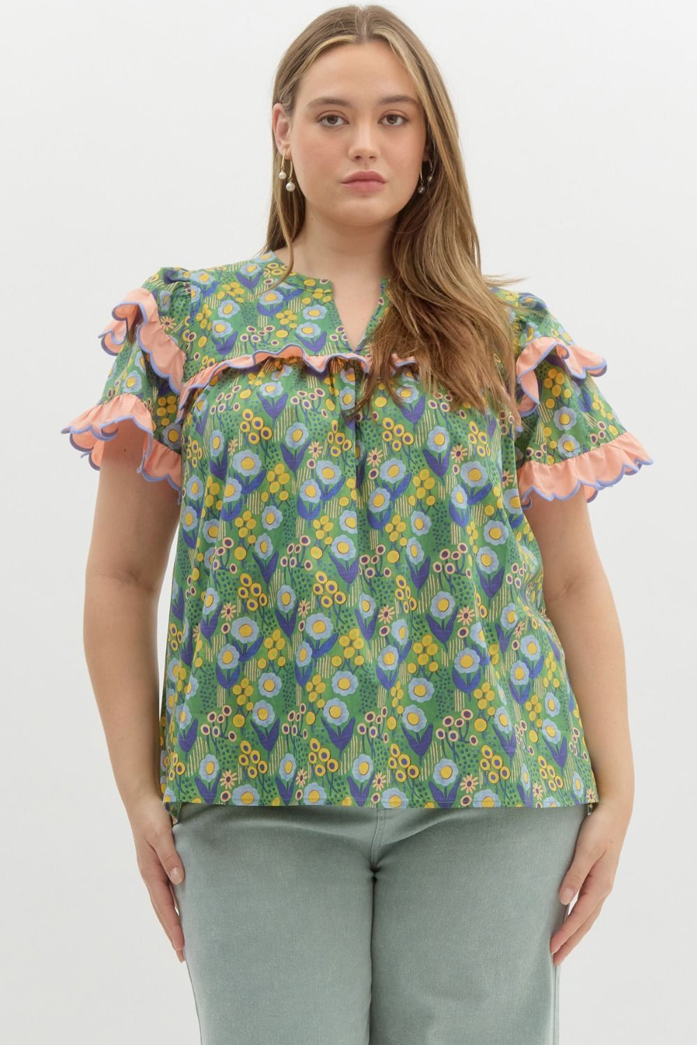 Spring Has Sprung Top, CURVY