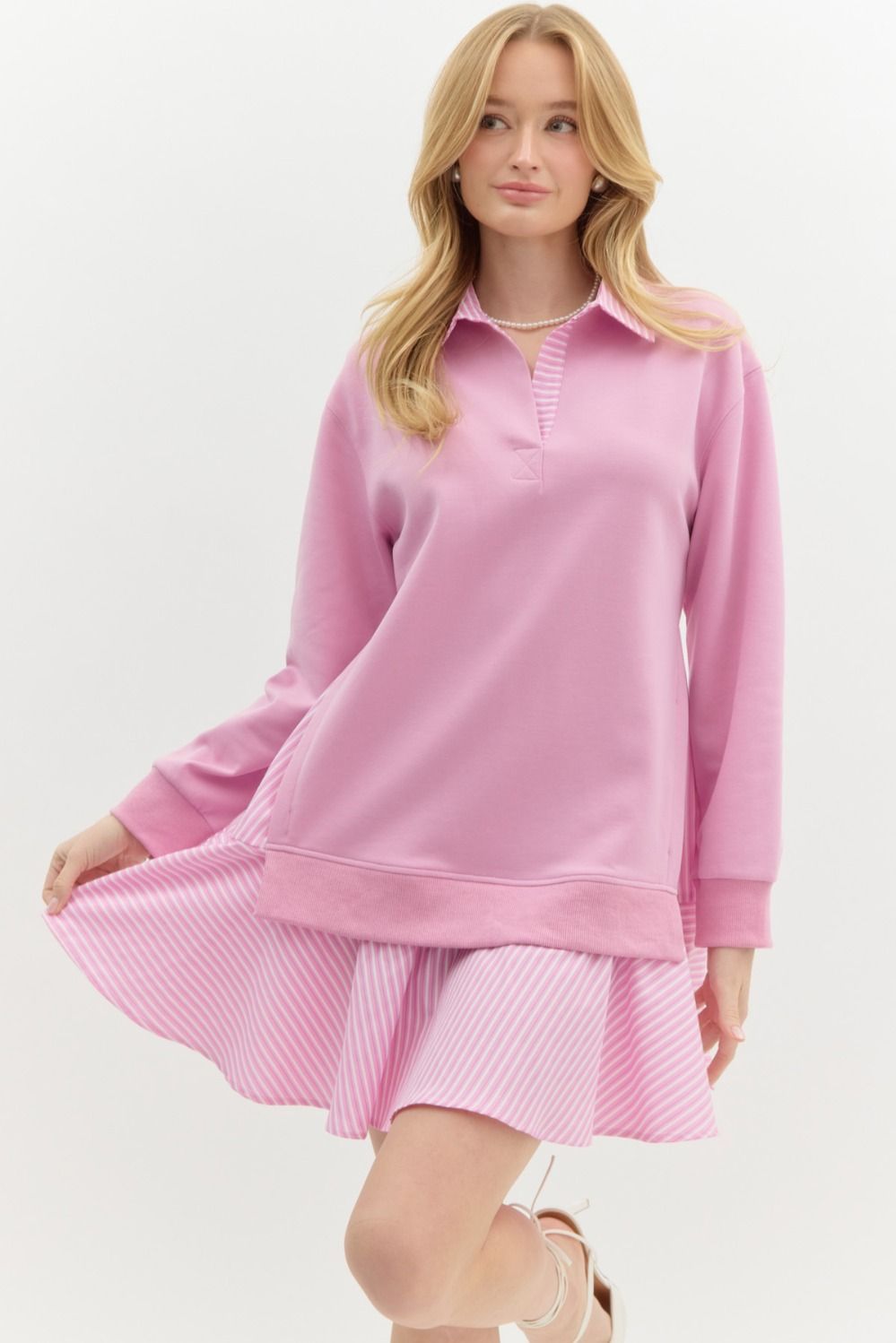 Keeping Score Pullover Dress