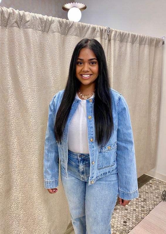 For The Night Denim Jacket