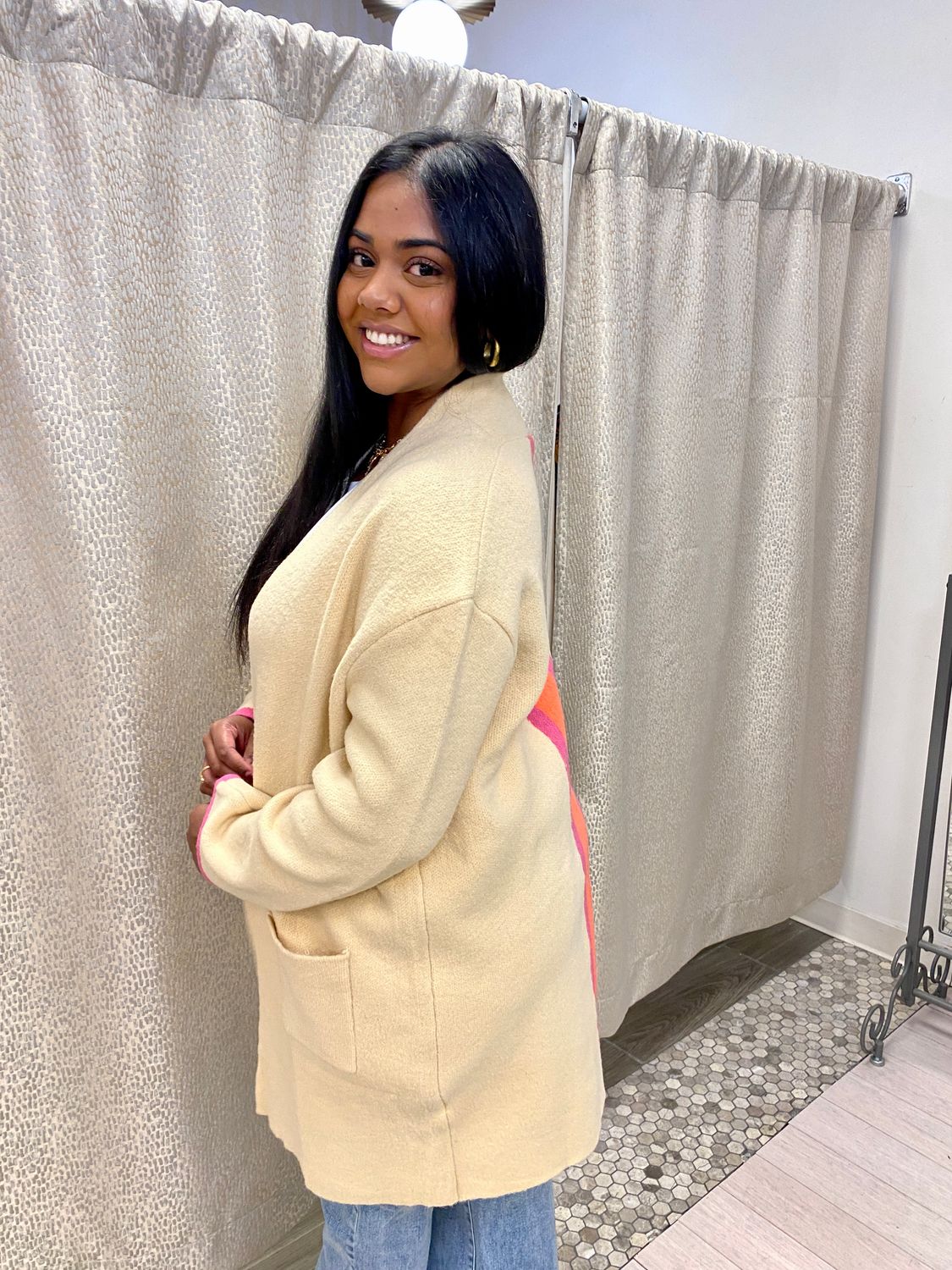 Heating Up  Midi Cardigan