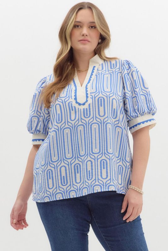 Blooming Joy Top, CURVY