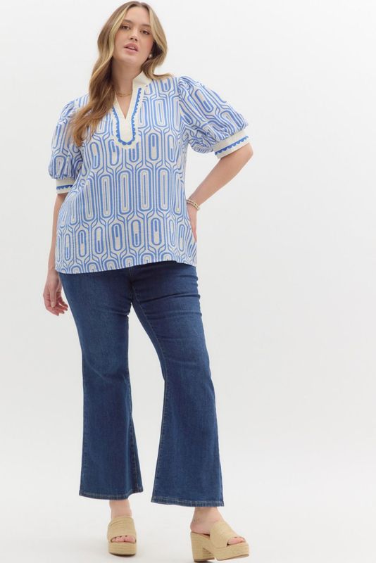 Blooming Joy Top, CURVY