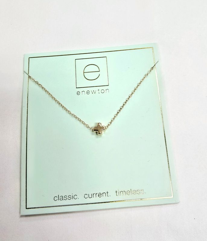 enewton 16&quot; Necklace Gold - Signature Cross Small Gold