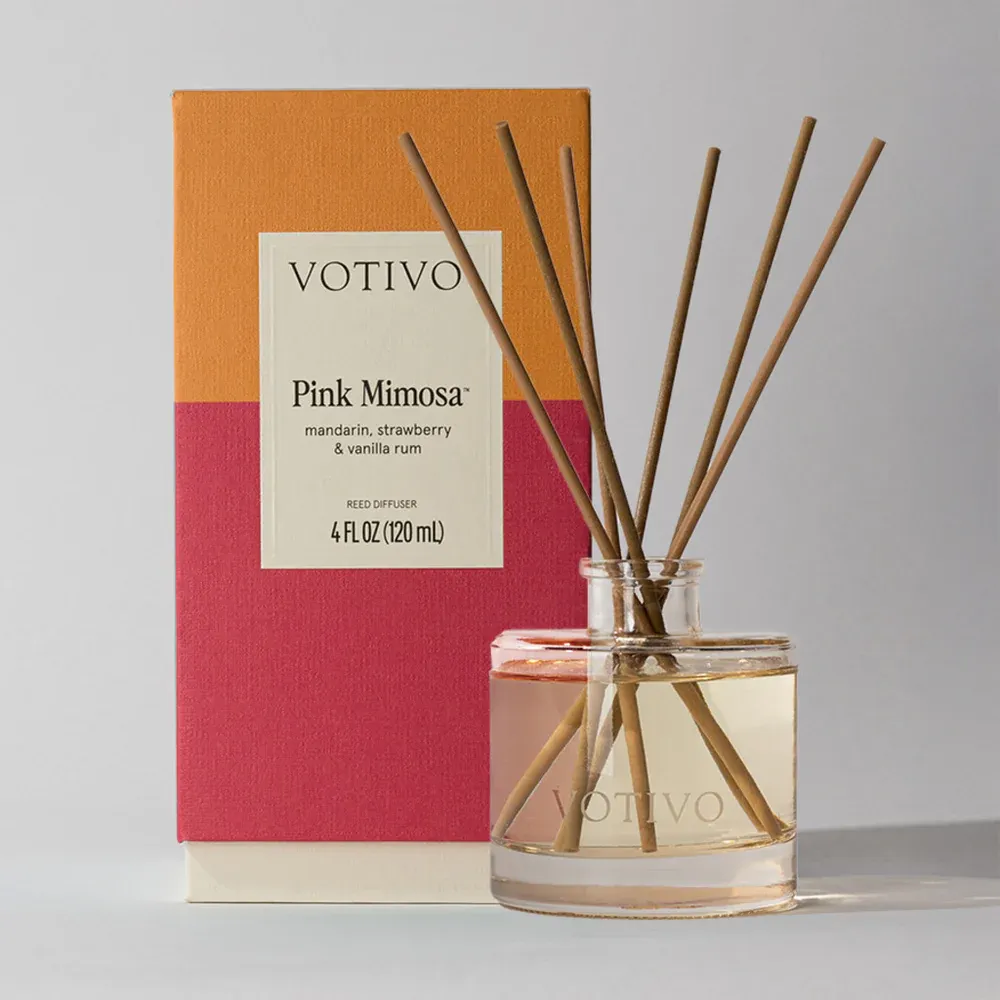 Votivo Reed Diffuser Pink Mimosa 4oz.