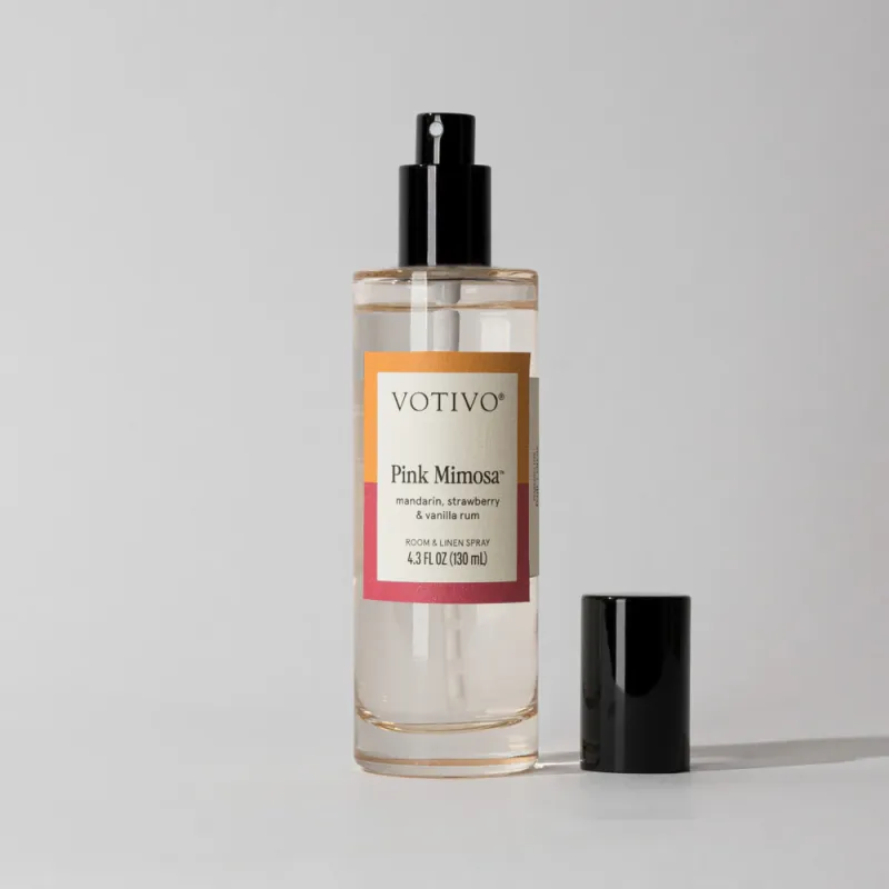 Votivo Room &amp; Linen Spray - Pink Mimosa 4.3oz