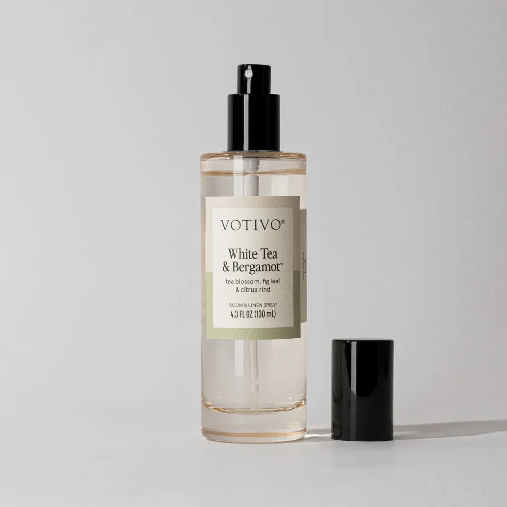 Votivo Room &amp; Linen Spray - White Tea &amp; Bergamot 4.3oz