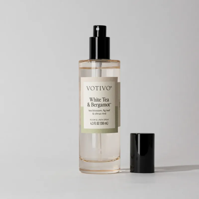 Votivo Room &amp; Linen Spray - White Tea &amp; Bergamot 4.3oz