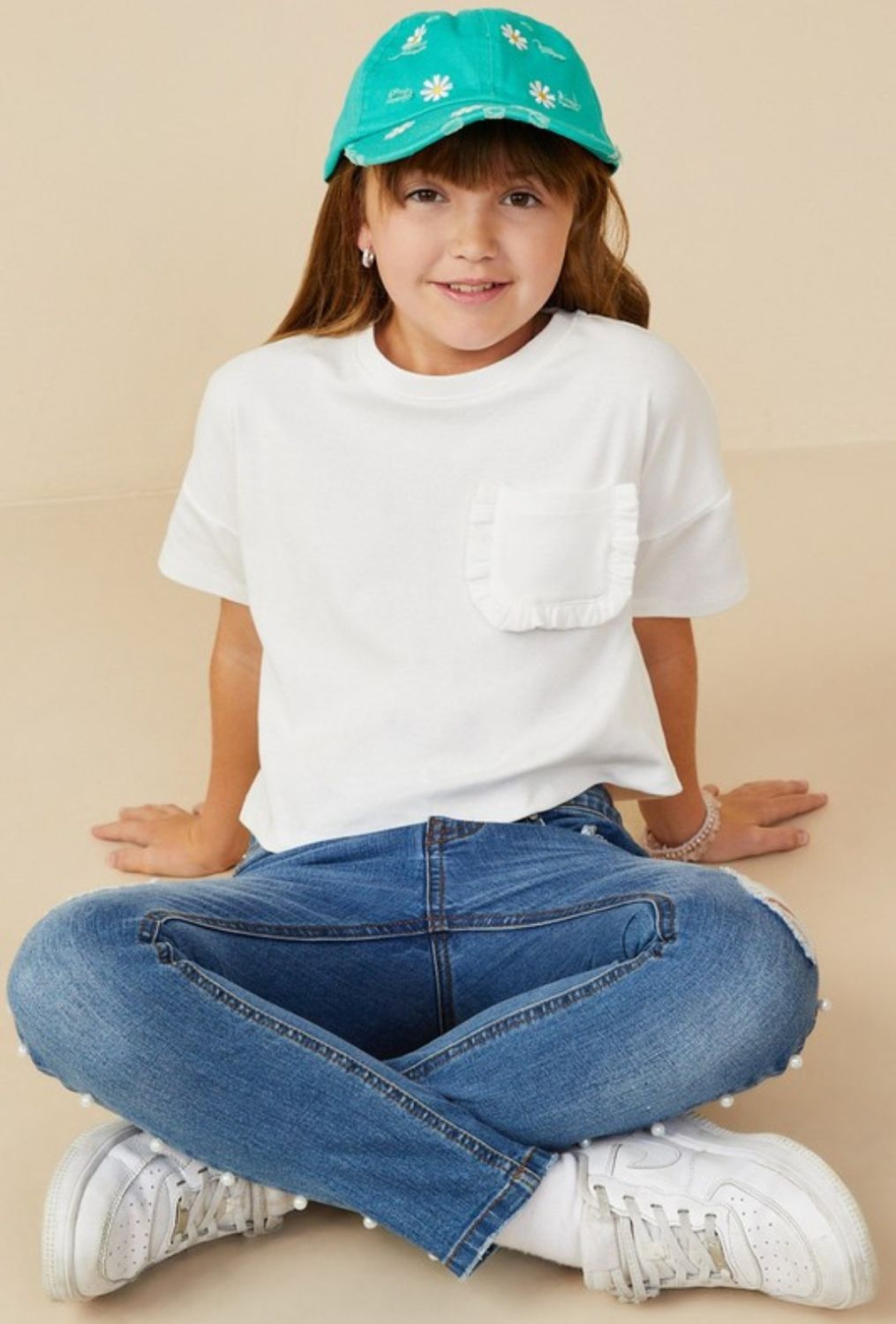 Richelle Pocket Tee, TWEEN