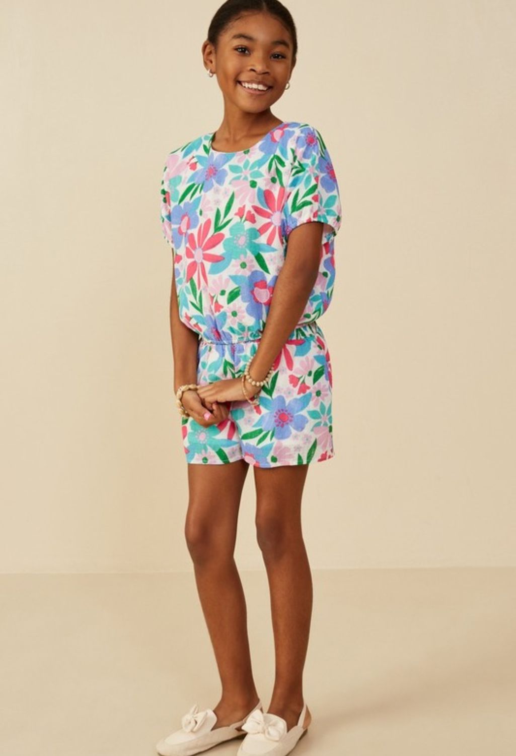 Elisa Floral Top, TWEEN