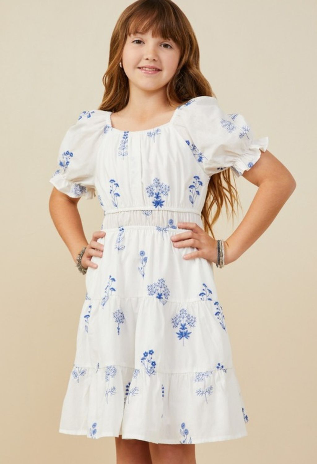 Betsy Print Dress, TWEEN