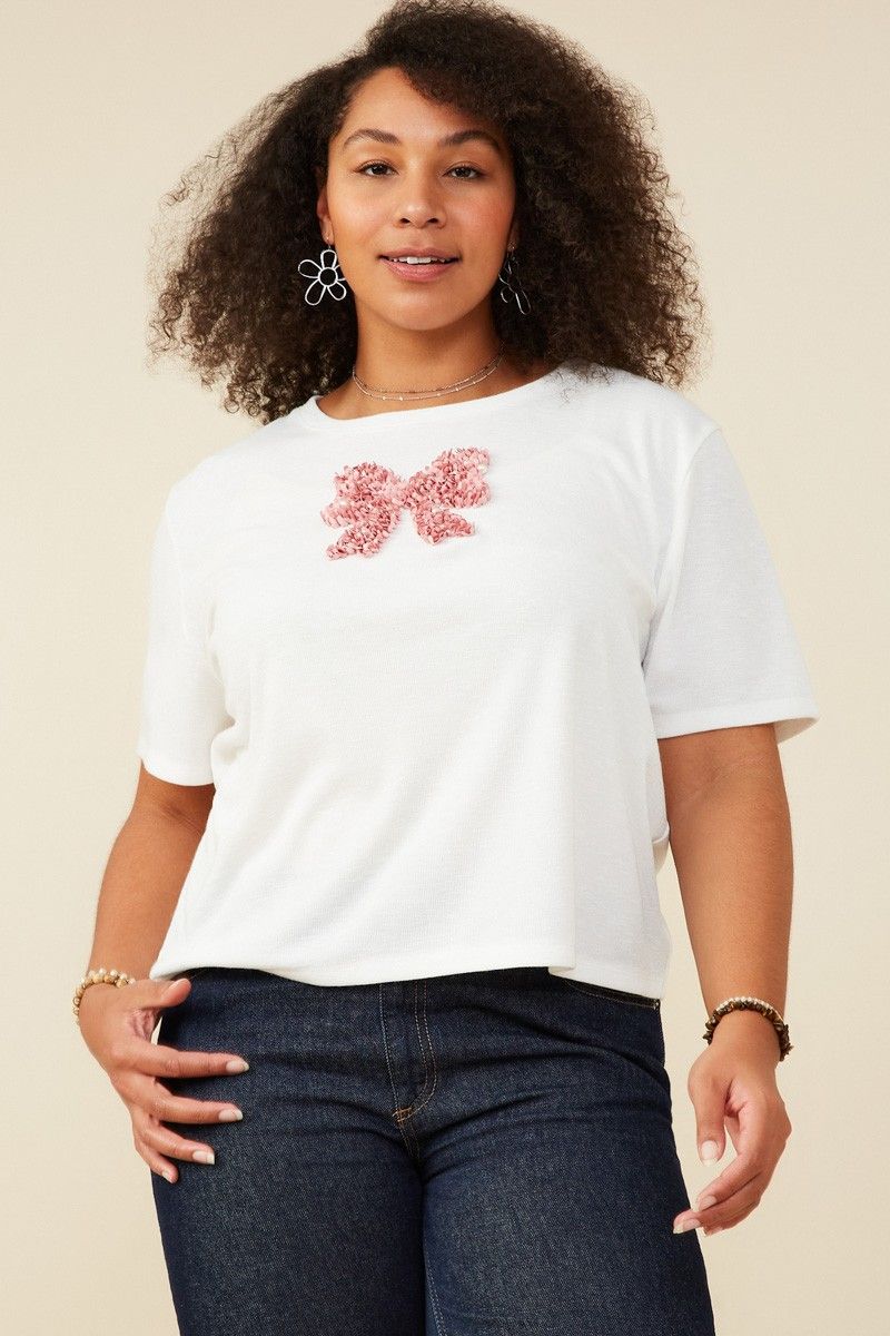 The Livi Bow Top, CURVY