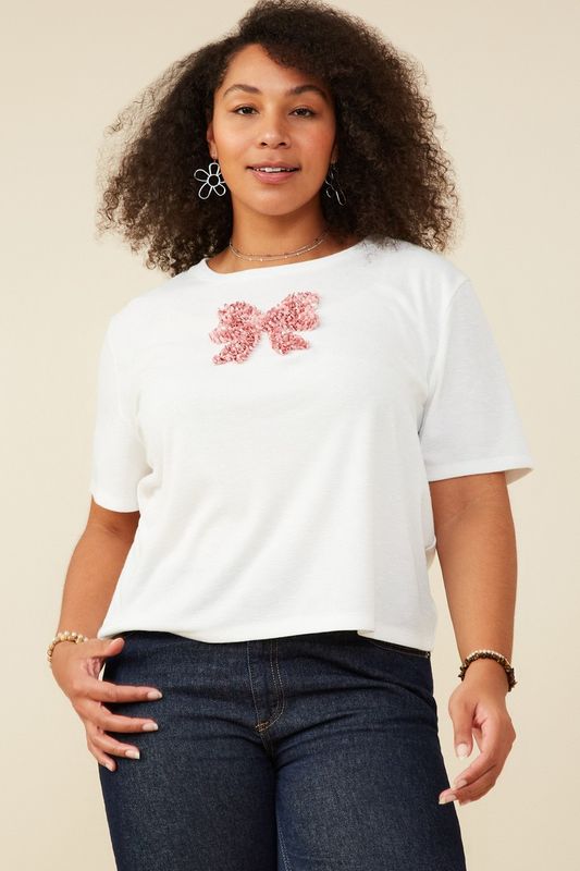 The Livi Bow Top, CURVY