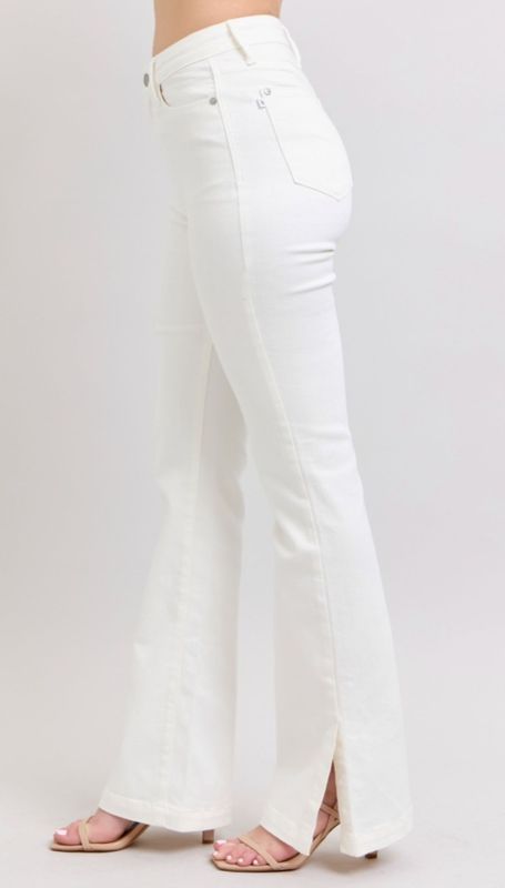 Judy Blue On Demand High Waist Side Slit Bootcut