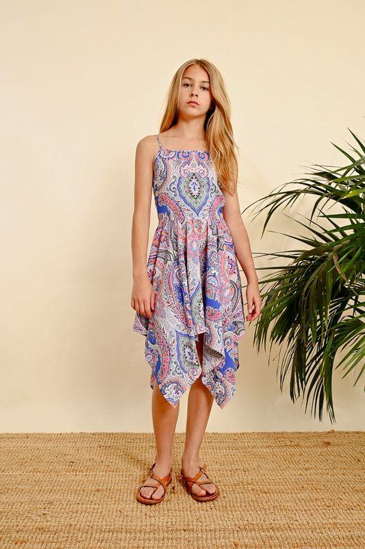 Molly Bracken Girl Woven Dress - Aelis