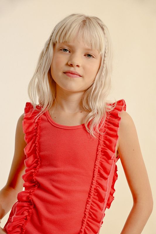 Molly Bracken Girls Knitted Tank Top