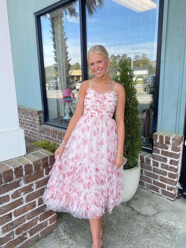 Irina Ruffle Dress