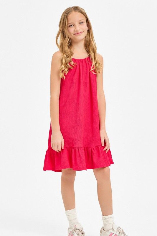 Angela Ruffle Dress