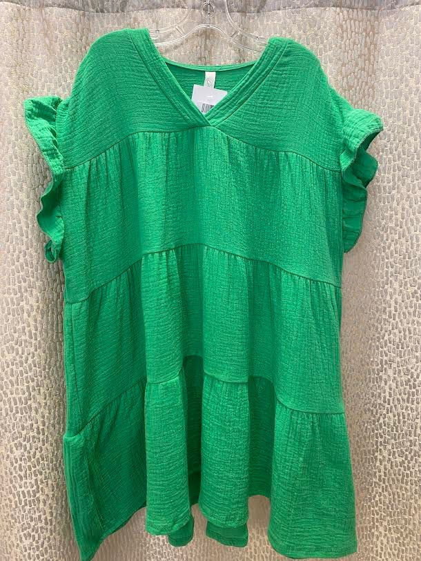 Kelly Tiered Gauze Dress, TWEEN
