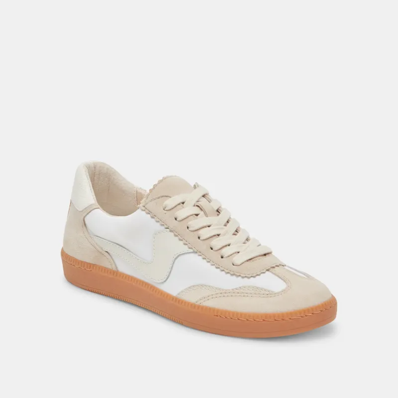Dolce Vita Notice Ivory Multi Woven Sneaker