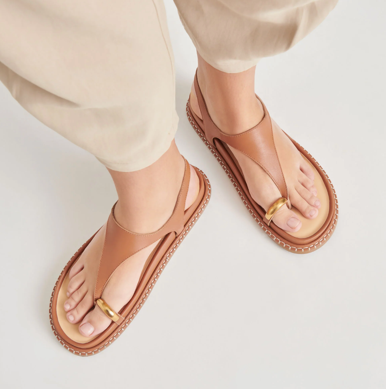 Dolce Vita Stefan Saddle Leather Sandal