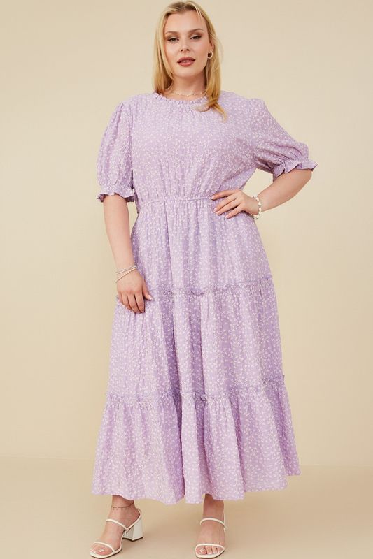 Fields Of Lavender Maxi, CURVY