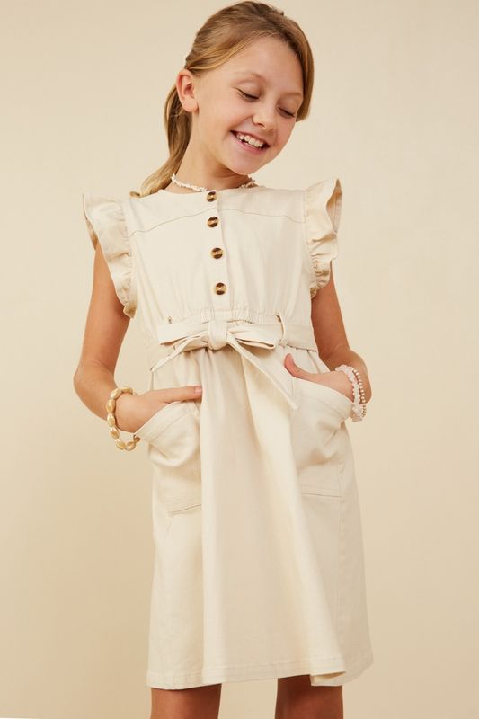Iola Ivory Dress, TWEEN