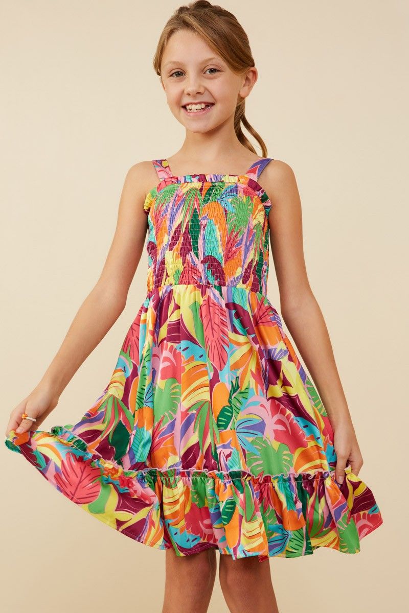 Layla Tropical Dress, TWEEN