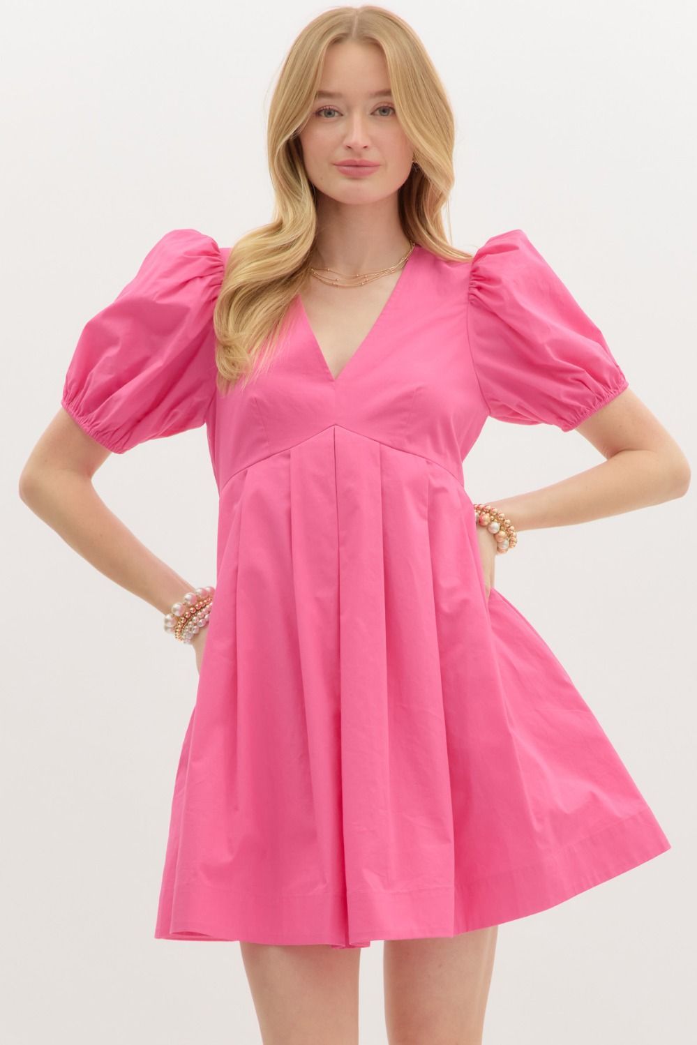 Take Your Time Solid Dress