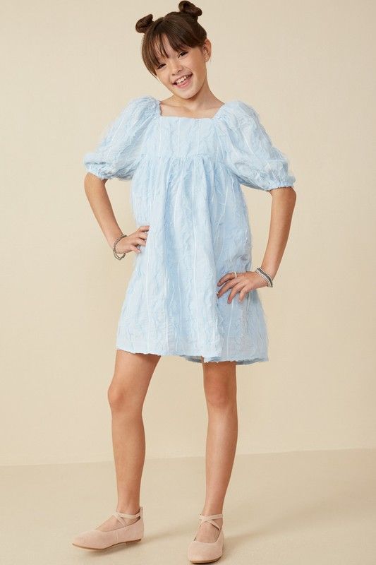 Paola Square Neck Dress, TWEEN