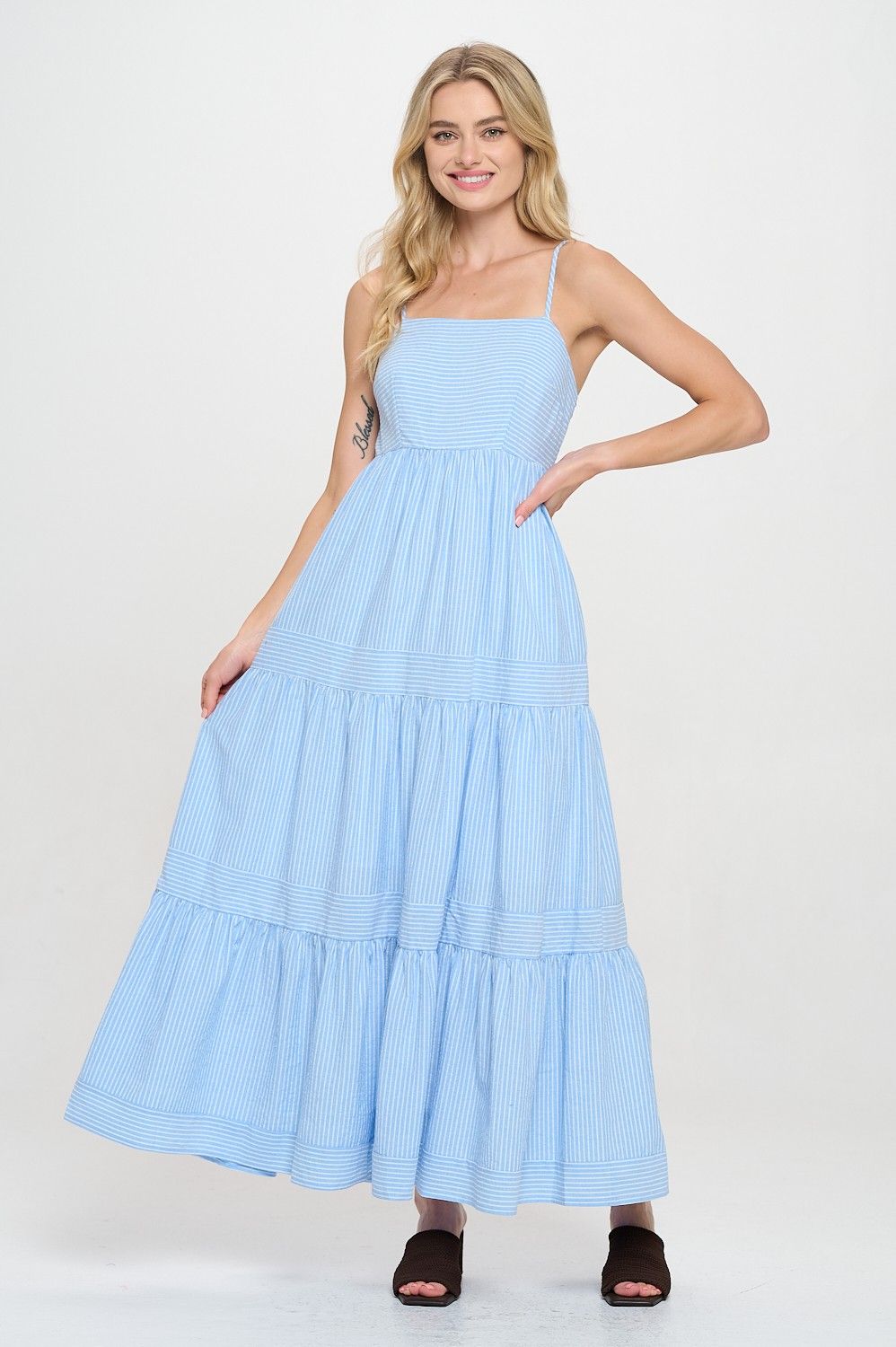 Cerulean Stripe Maxi