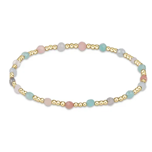 enewton Gold Sincerity Pattern 3mm Bead Bracelet - Hot Mess SS25