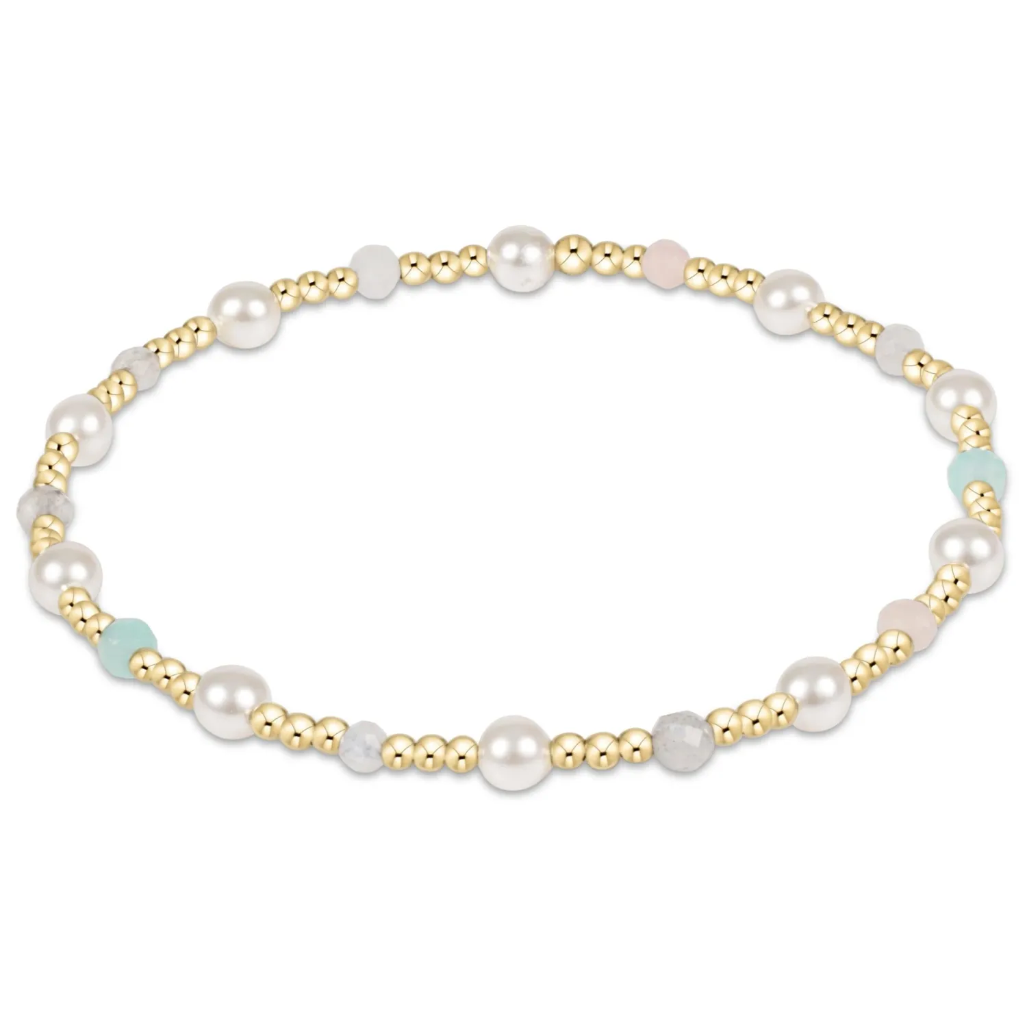 enewton Pearl Sincerity Pattern 4mm Bead Bracelet