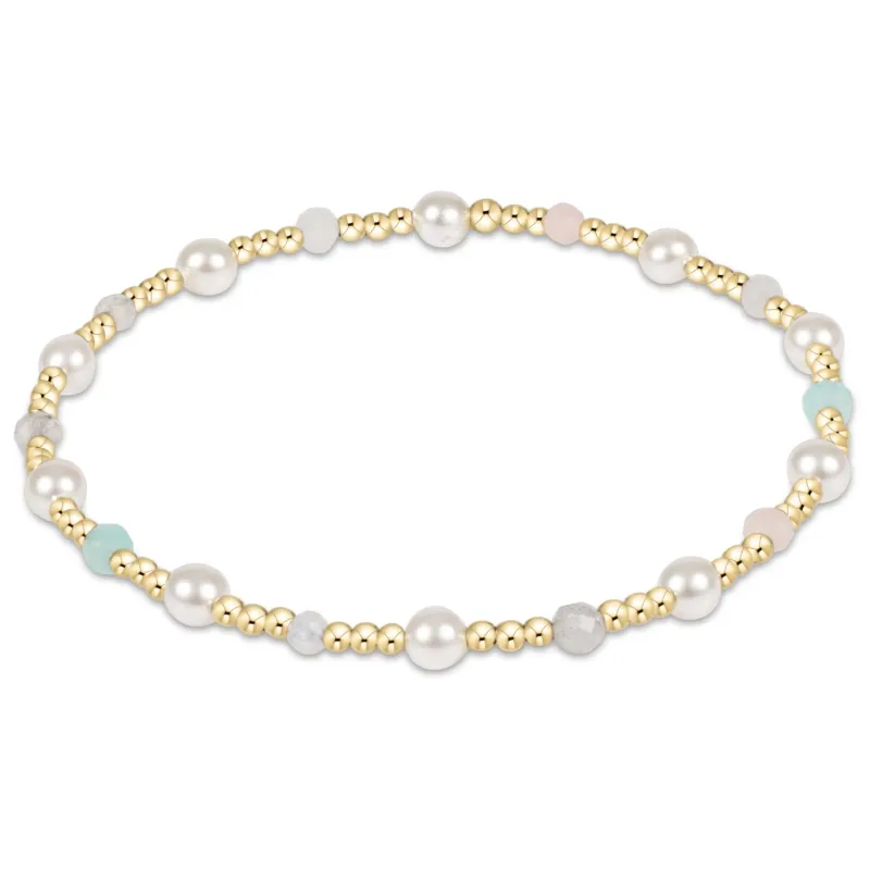 enewton Pearl Sincerity Pattern 4mm Bead Bracelet