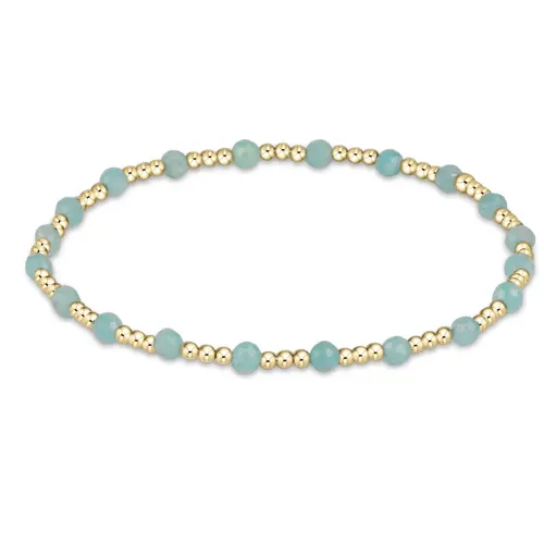 enewton Extends -Gemstone Gold Sincerity 3mm Brac.