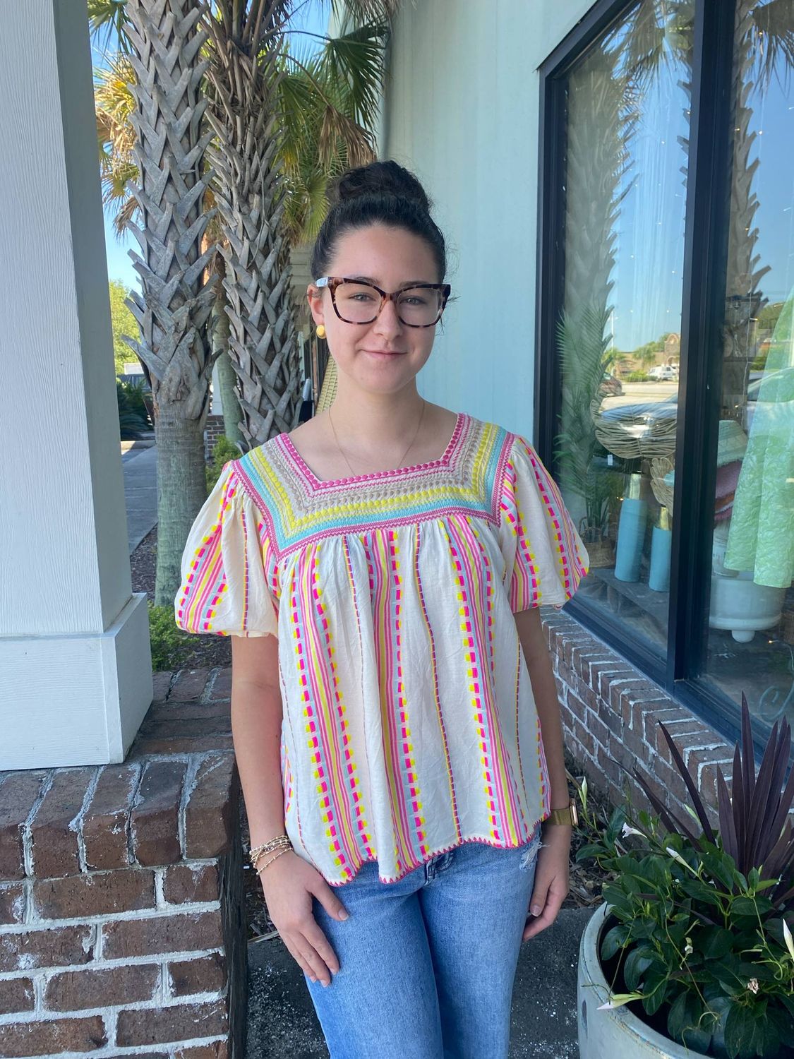 Pop Of Summer Top