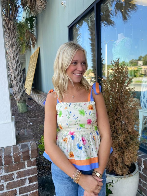Sweet Escape Print Top