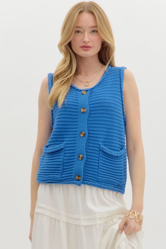 Knit Me Up Vest