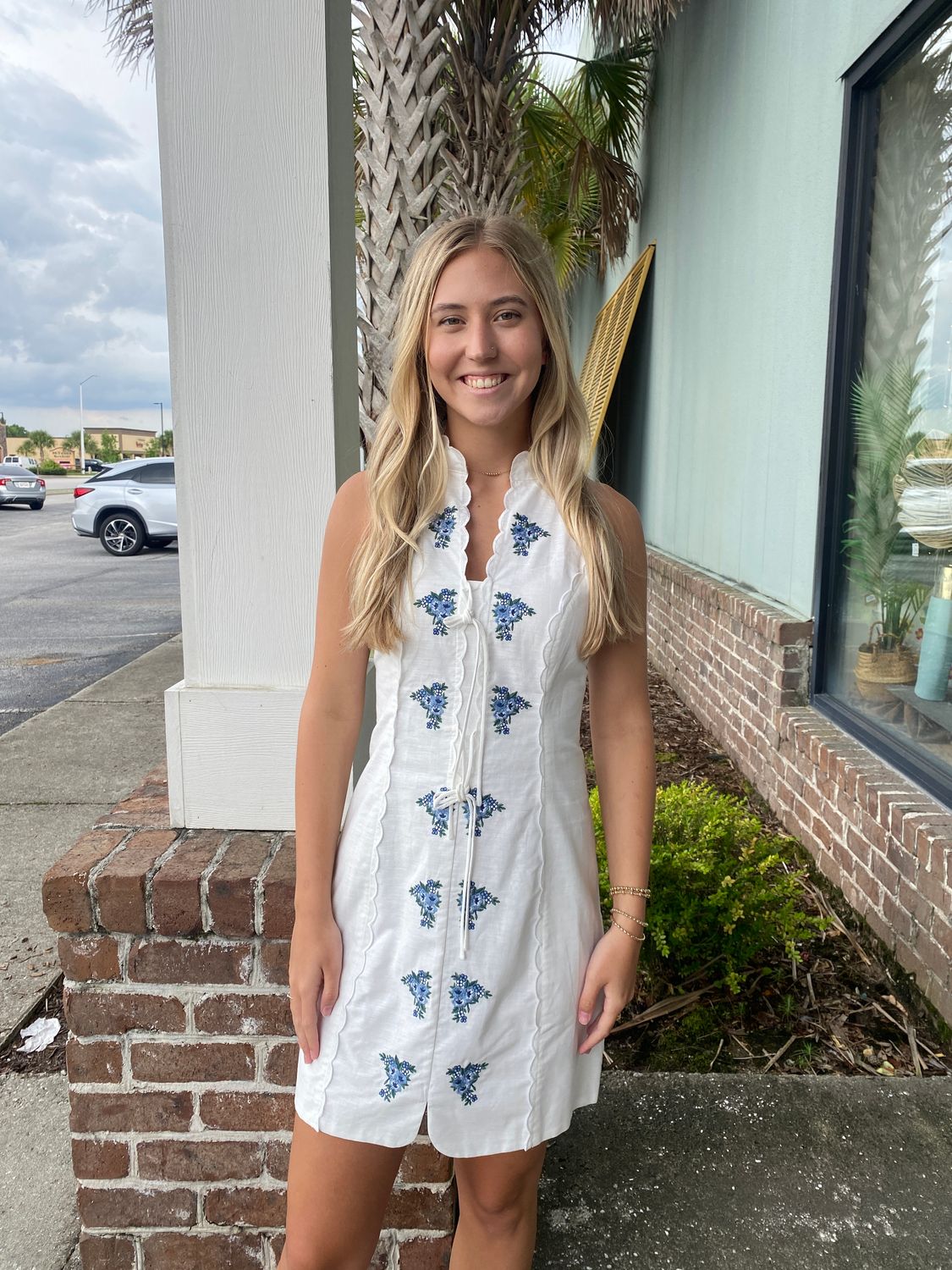 Small World Halter Dress