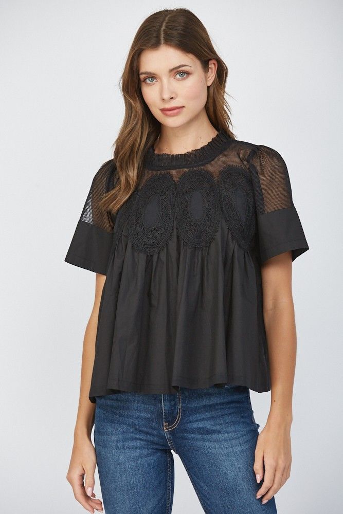 Exquisite Lace Top