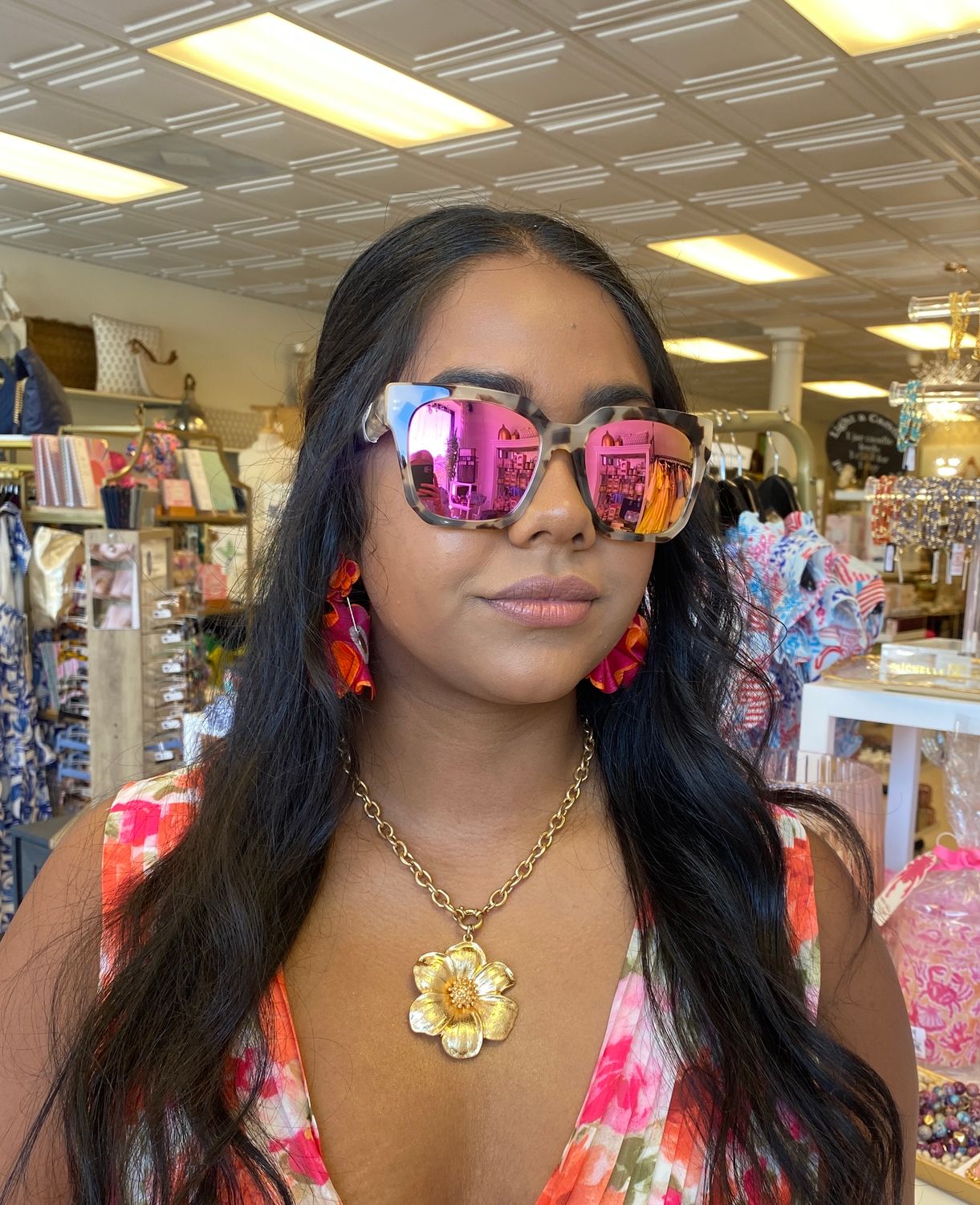 Diff Eyewear -  Ariana (Pink Mirror)